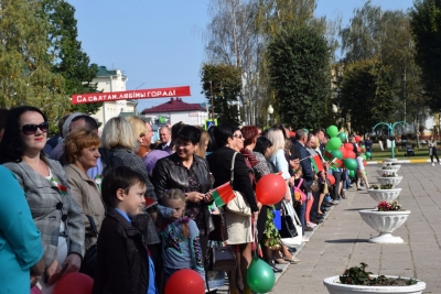 В г.п.Хотимске прошли праздничные мероприятия, посвящённые Дню освобождения района от немецко-фашистских захватчиков