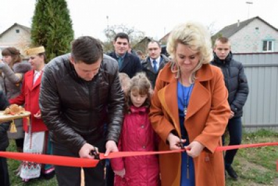 В Хотимске состоялось торжественное открытие детского дома семейного типа после капитального ремонта