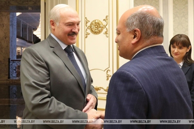 «Надо одну из дорог назвать Чакрабарти» — Лукашенко поблагодарил главу ЕБРР за сотрудничество с Беларусью