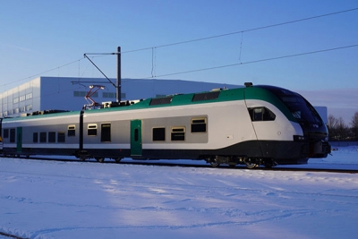 БЖД тестирует новый поезд Stadler