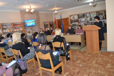 В центральной библиотеке состоялось заседание Совета Хотимского районного объединения профсоюзов
