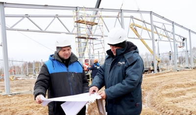 Рыбоводческий комплекс нового поколения в Хотимске