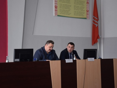 В Хотимске состоялось заседание рабочего штаба с участием заместителя председателя Могилевского облисполкома Геннадия Денгалева