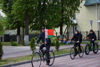 В Хотимске состоялся велопробег, приуроченный к Году исторической памяти
